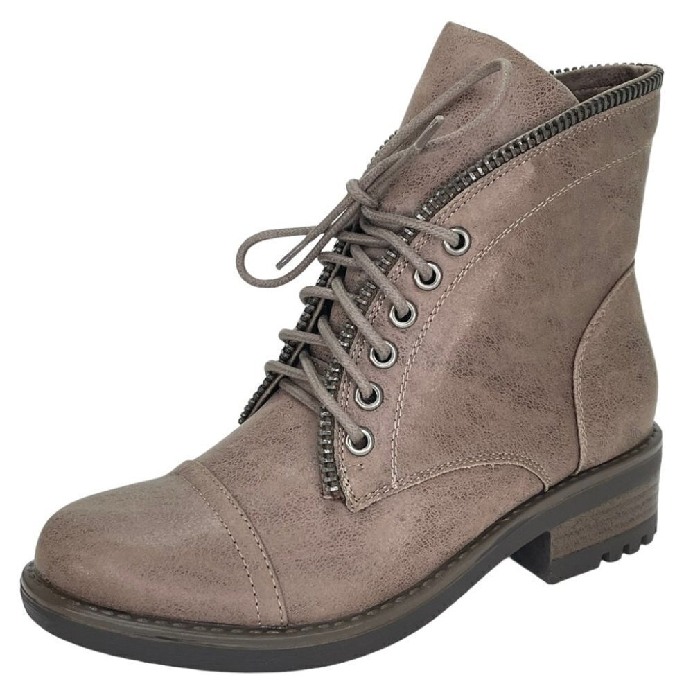 Carlos Santana Simone Taupe Womens Ankle Boots